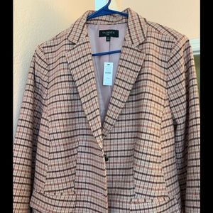 Talbot women multicolored blazer size 14w